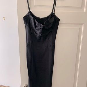 D&G  vintage black classic bustier dress
